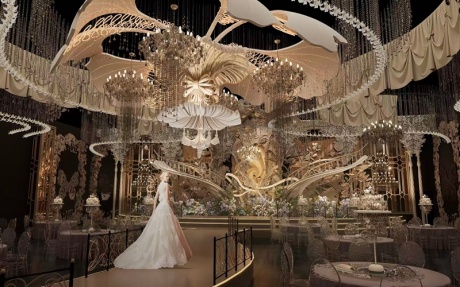 蝴蝶厅 [ 最大40桌 · 高0.0m · 无柱 ·  ]